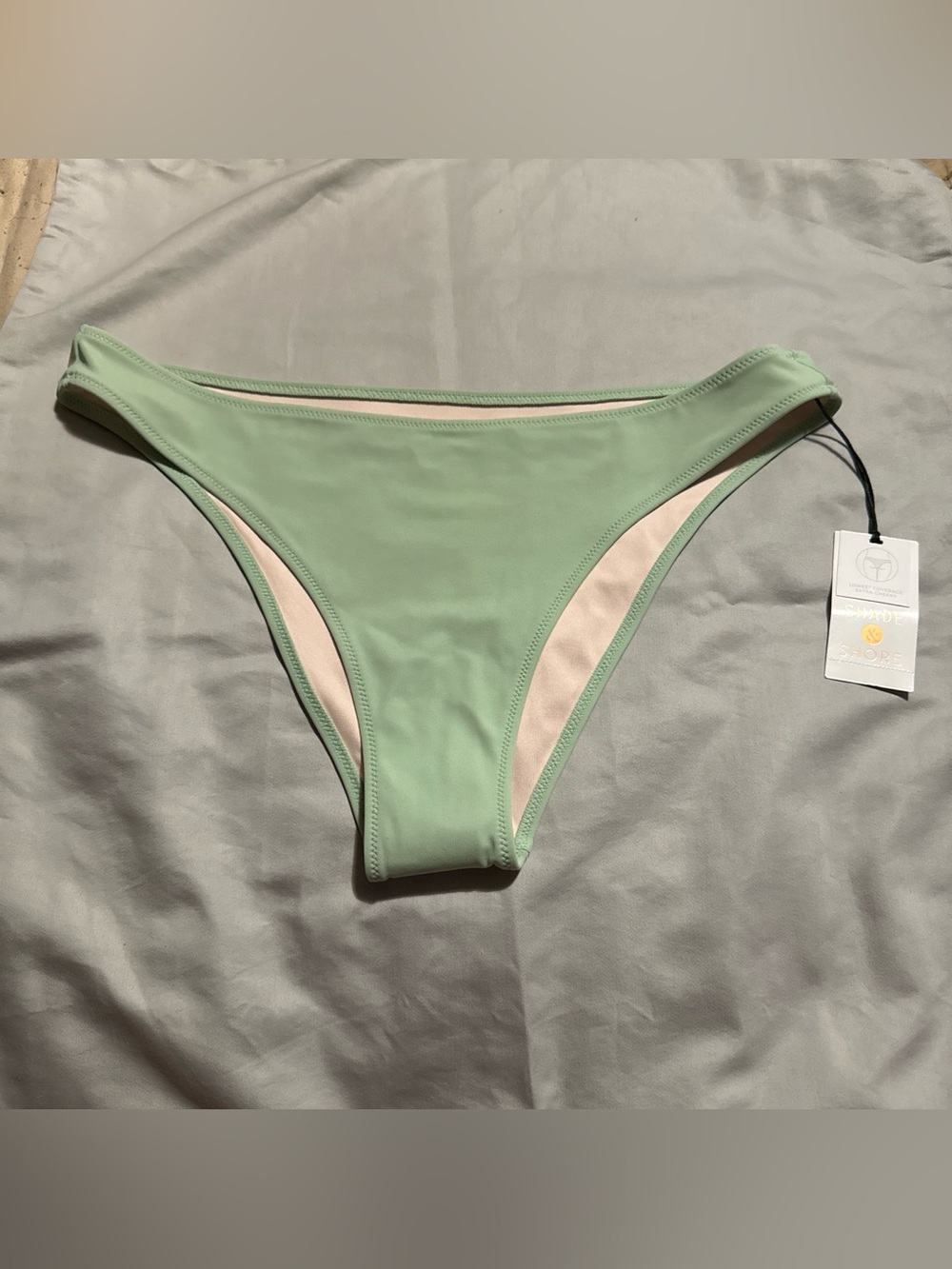 Shade & Shore Mint Green Bikini Bottom